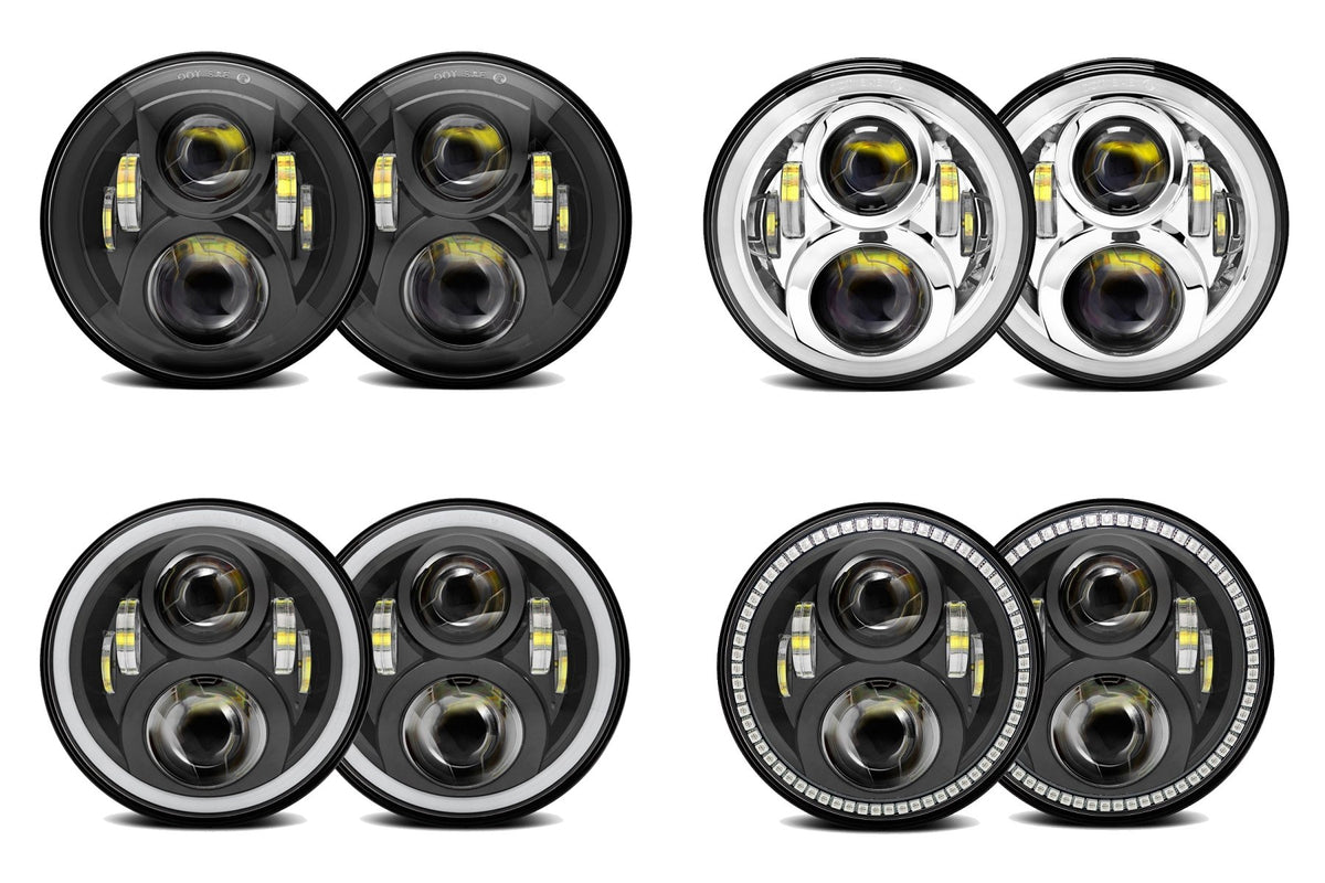 LED Headlight Assemblies Gold Standard Lighting
