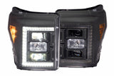 FORD SUPER DUTY (11-16) XB HYBRID LED HEADLIGHTS